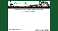 Desktop Screenshot of countrykidsni.co.uk